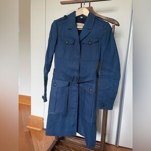 BURBERRY Linen Trench Coat